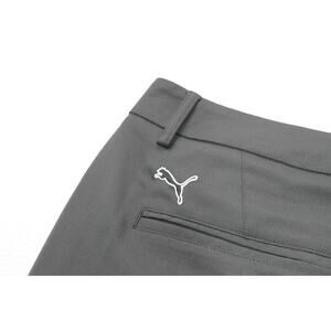 Puma Golf Pants DryCell Black Flat Athletic Dry Fitting Stretch Mens Sz 40 x 28